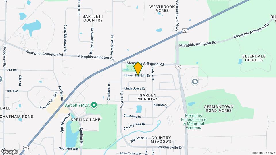 7913 Steven Franklin Dr Map and Location Details