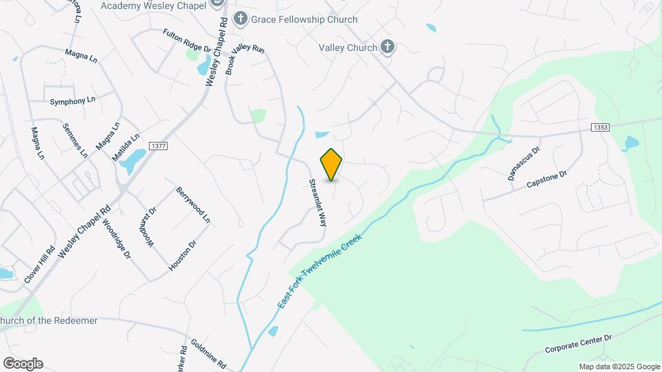 3004 Great Falls Dr Map and Location Details