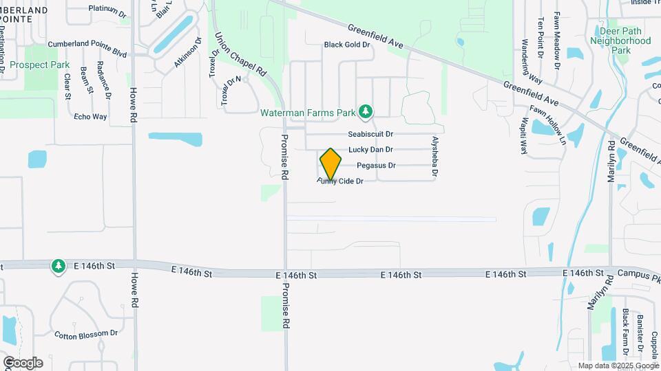 11205 Funny Cide Dr Map and Location Details
