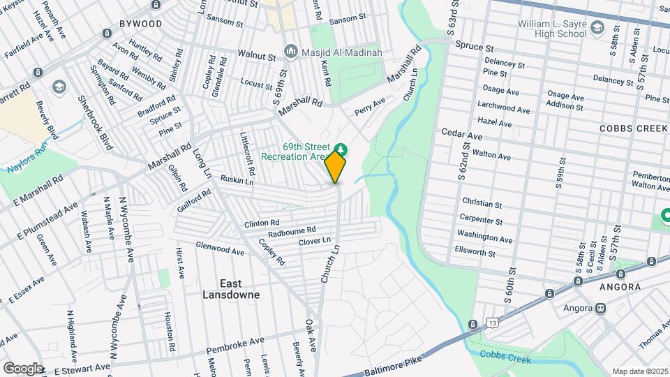 6902 Ruskin Ln Map and Location Details