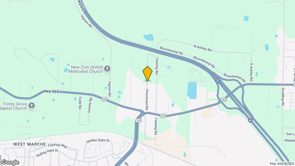 14416 Overstreet Rd Map and Location Details