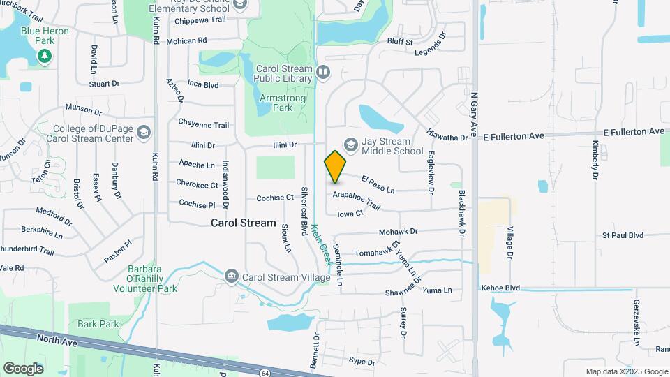 323 Arapahoe Trail Map and Location Details
