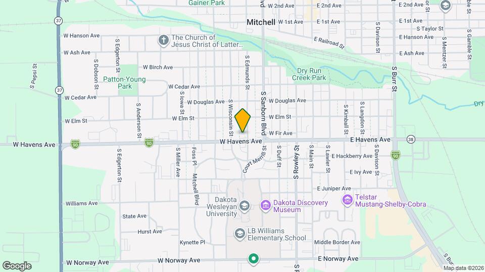 510 W Havens Ave Map and Location Details