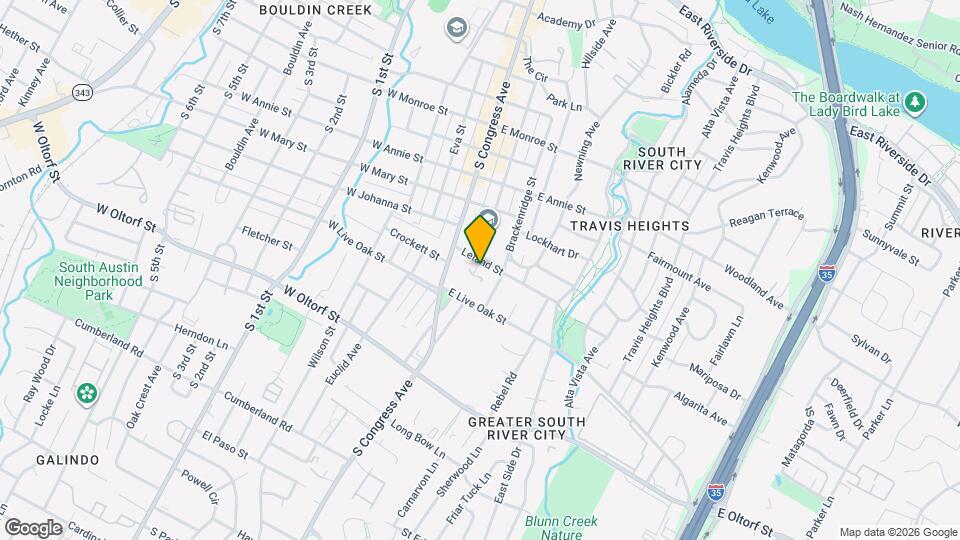 2103 Nickerson St Map and Location Details