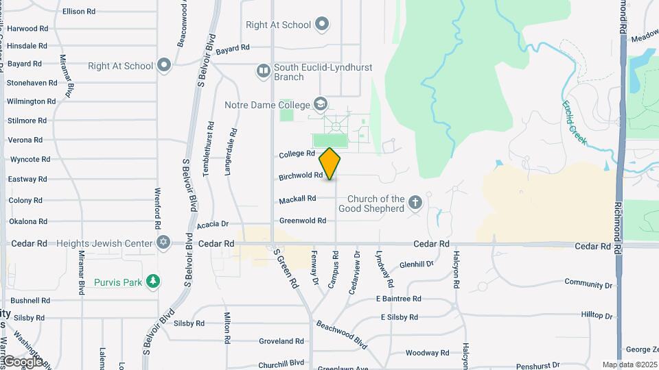 2044 Campus Rd Map and Location Details