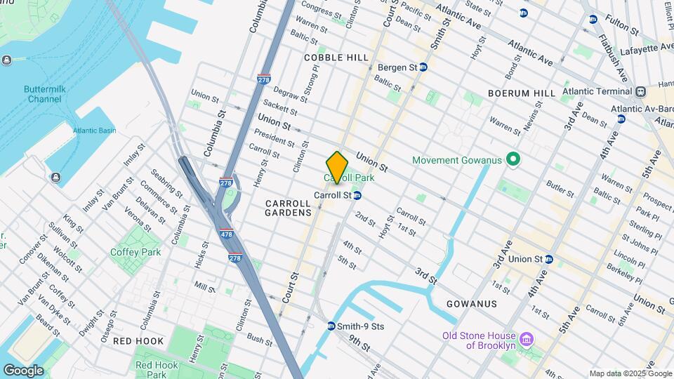 117 1st Pl Map and Location Details