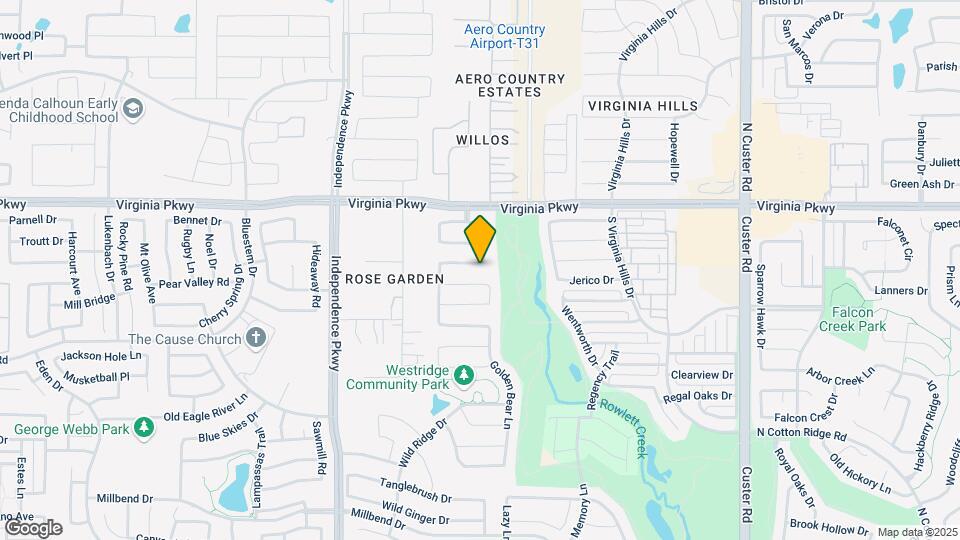 9605 Zaharias Dr Map and Location Details