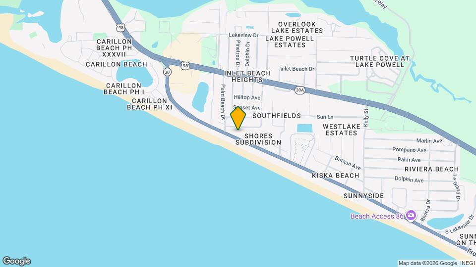 22522 Front Beach Rd Mapa y Detalles de la Ubicación