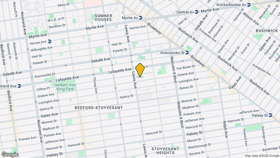 809A Greene Ave Map and Location Details