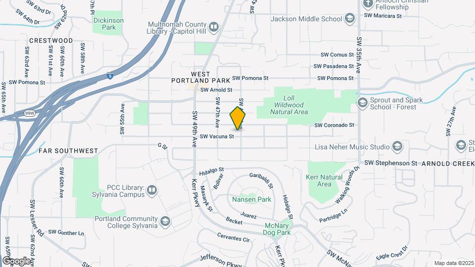 11541 SW 45th Ave Map and Location Details