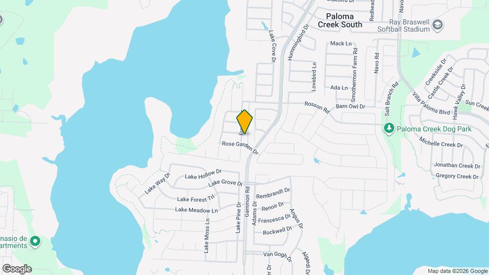 1305 Freesia Dr Map and Location Details