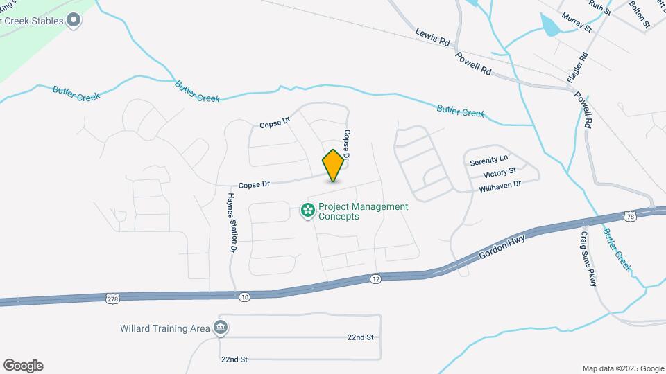 993 Hay Meadow Dr. Map and Location Details