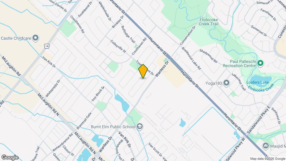 19 Masters Green Crescent Map and Location Details