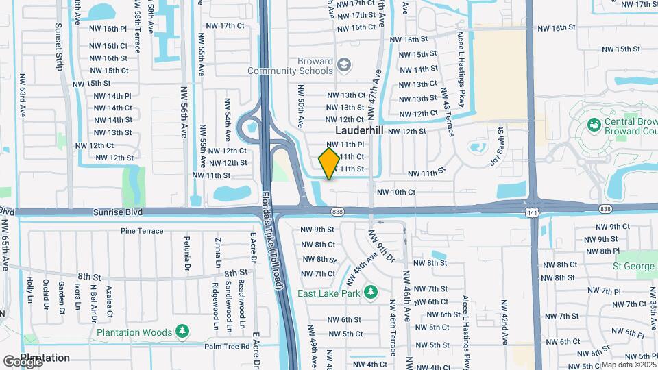 4771 NW 10th Ct Map and Location Details