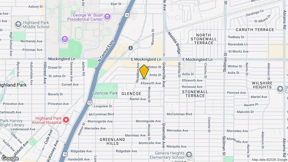 5523 Ellsworth Ave Map and Location Details
