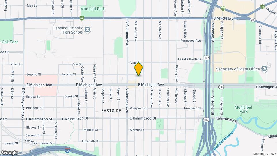 118 N Fairview Ave Map and Location Details