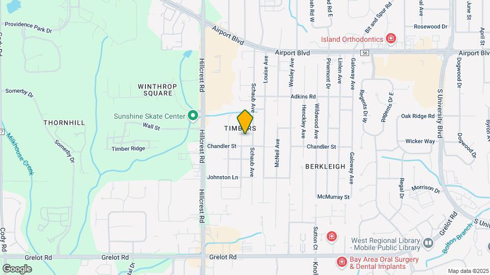 959 McCay Ave Map and Location Details