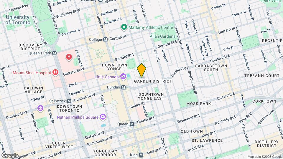 Toronto Metropolitan University Map and Location Details