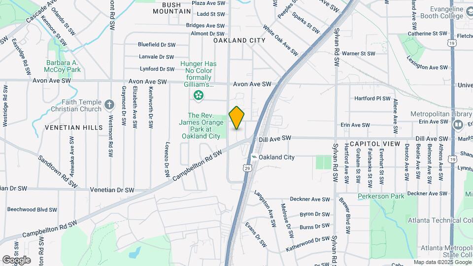 1351 Brewster St SW Map and Location Details