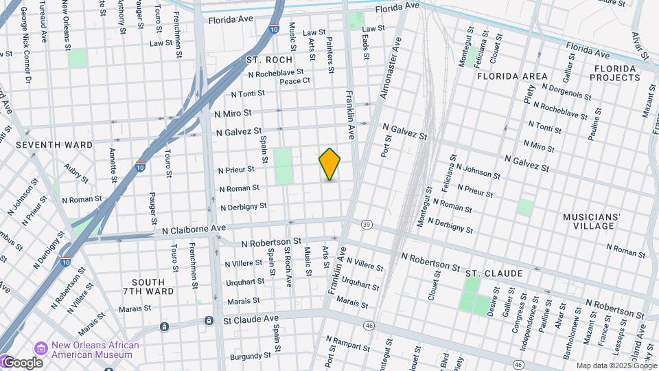 2516 N Roman St Map and Location Details