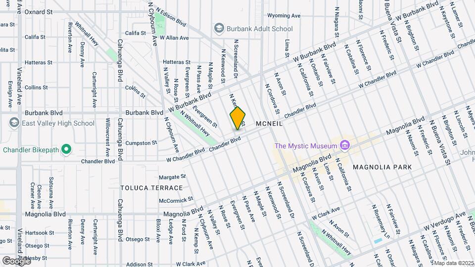 3917 W Chandler Blvd Map and Location Details