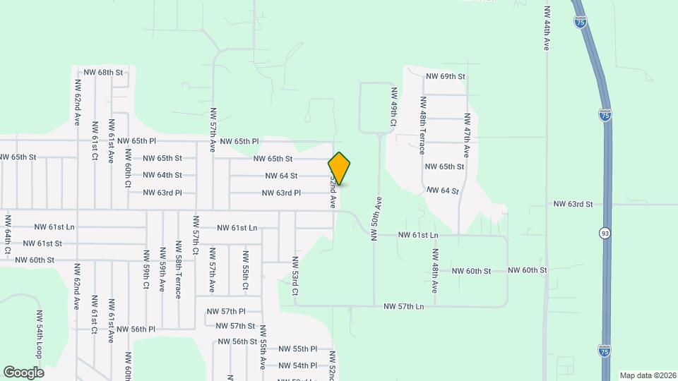 6353 NW 52nd Ave Map and Location Details