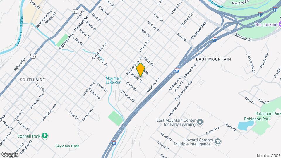 929 Stafford Ave Map and Location Details