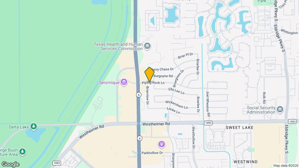 2203 Briarview Dr Map and Location Details