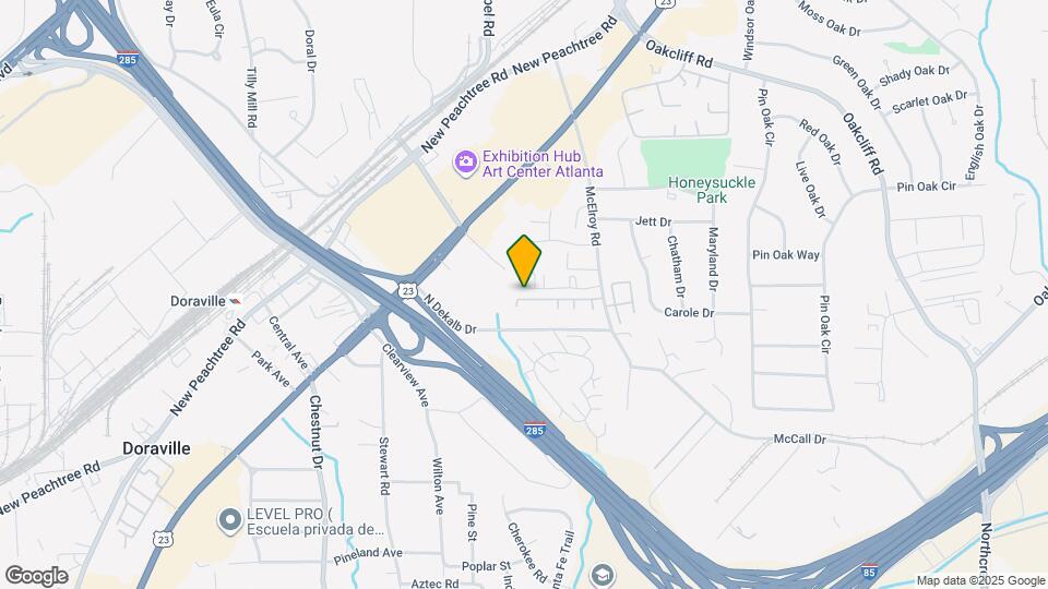 2918 Ashlyn Pointe Dr Map and Location Details