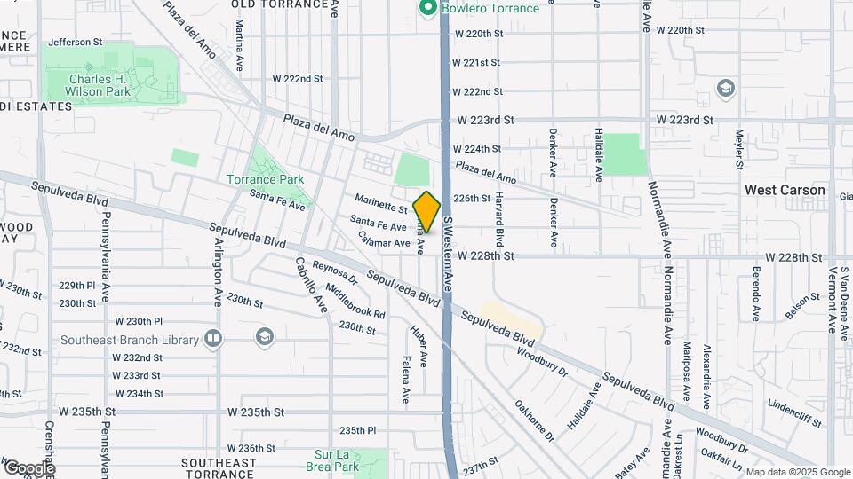 2720 Martha Ave-Unit -ADU Map and Location Details