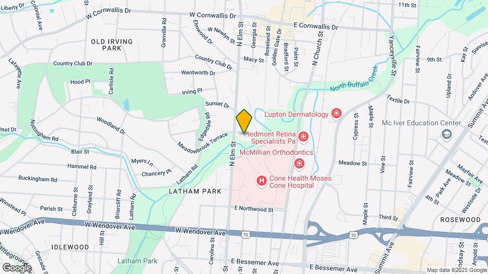 102 Sunset Cir, Unit 103 Map and Location Details