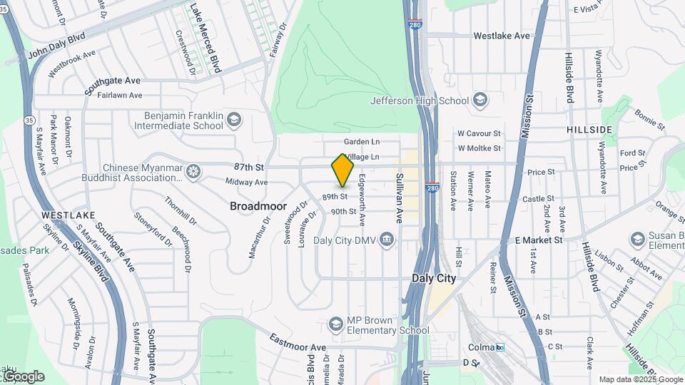 428 89th St, Unit 1 Mapa y Detalles de la Ubicación