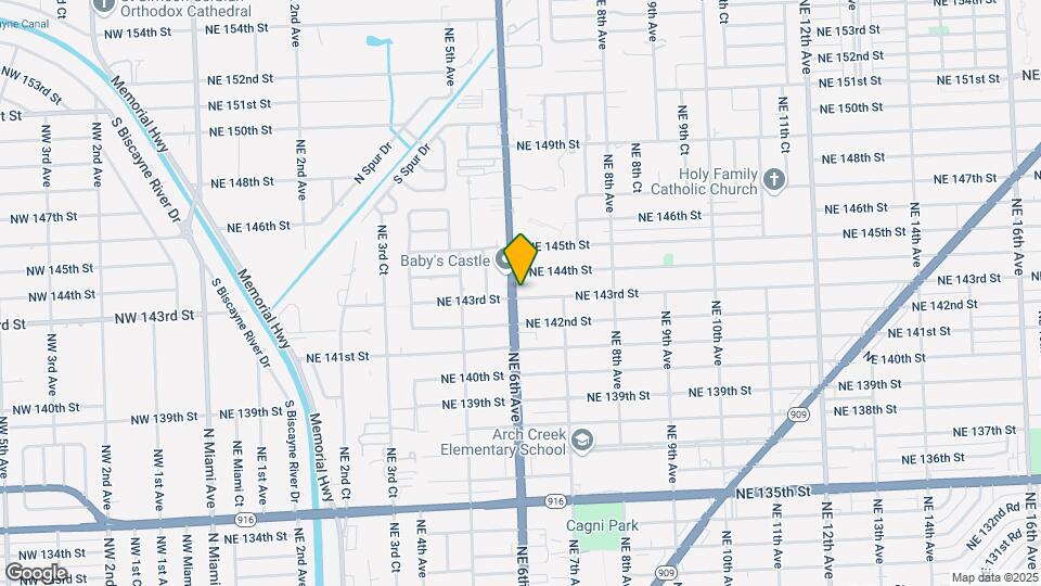 14305 NE 6th Ave Mapa y Detalles de la Ubicación