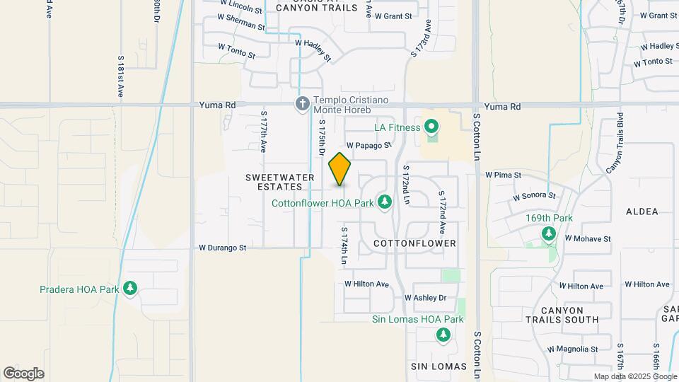 1648 S 174th Ln Map and Location Details