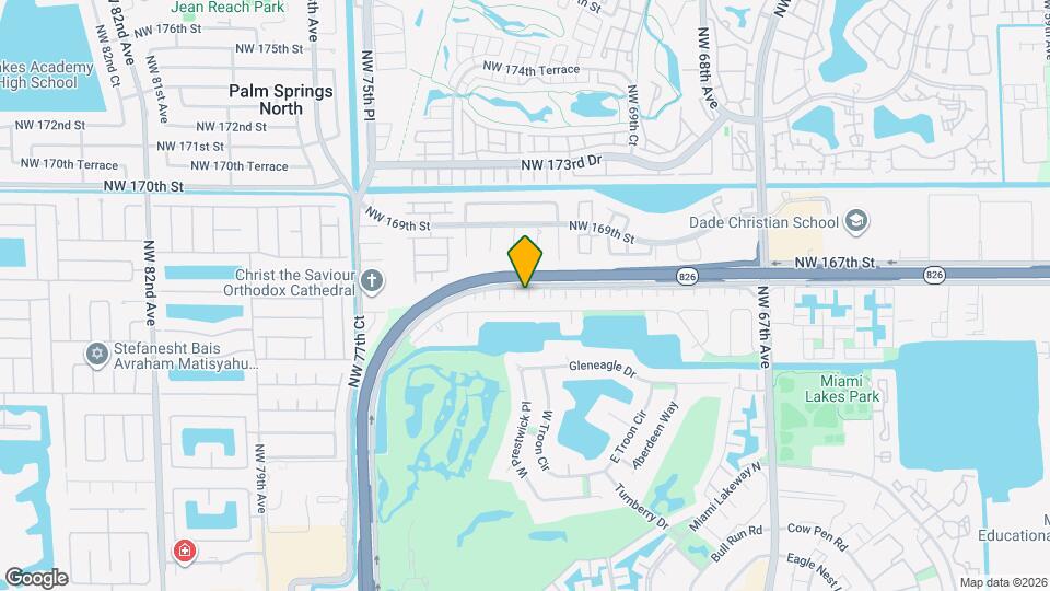 16614 NW 72nd Pl Map and Location Details