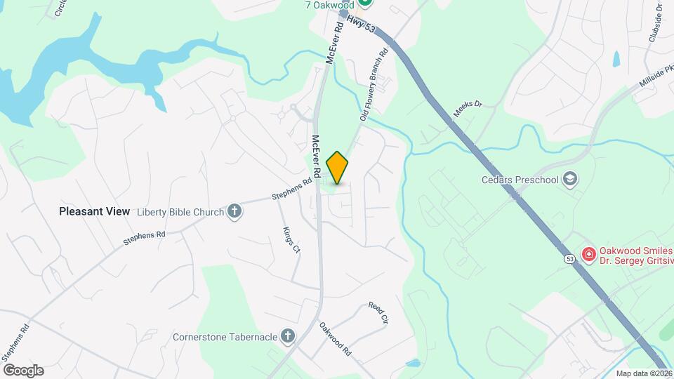 4541 Bishops Ln Map and Location Details