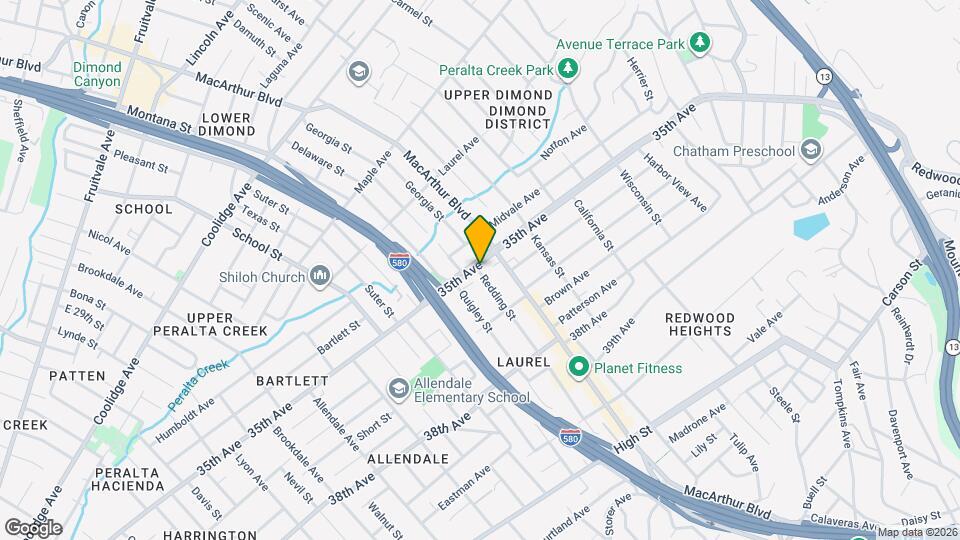 3500 35th Ave, Unit 7 Map and Location Details