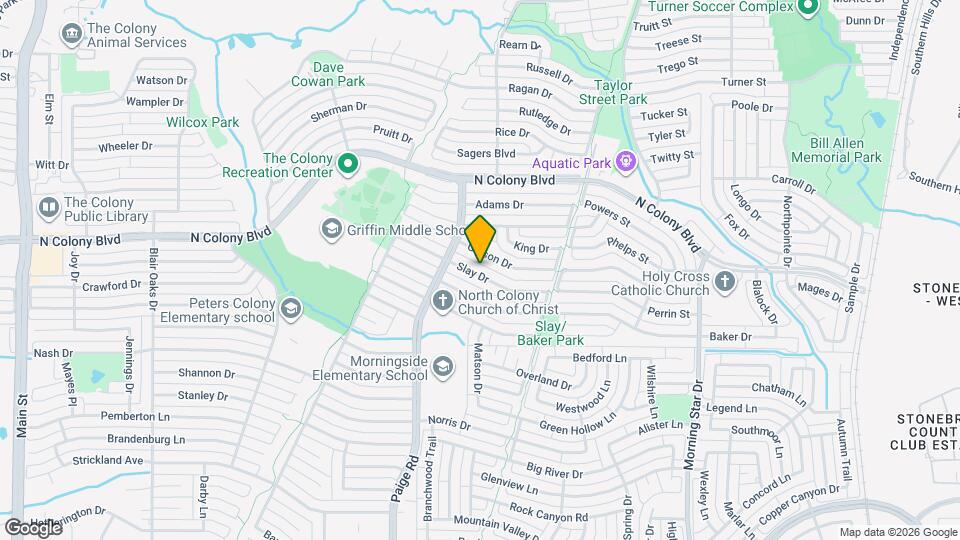 5425 Slay Dr Map and Location Details