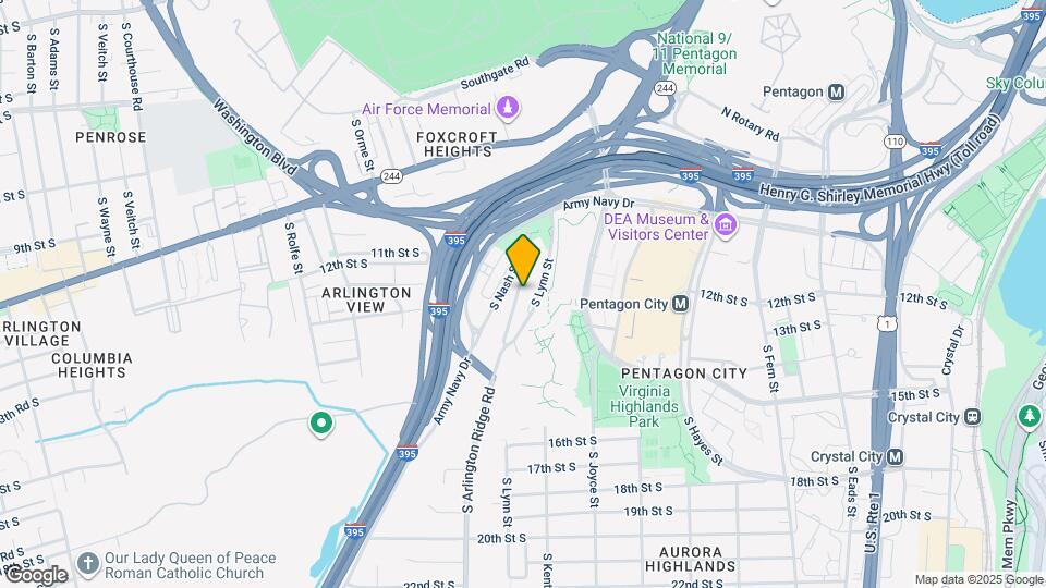 1301 S Arlington Ridge Rd, Unit 209 Map and Location Details