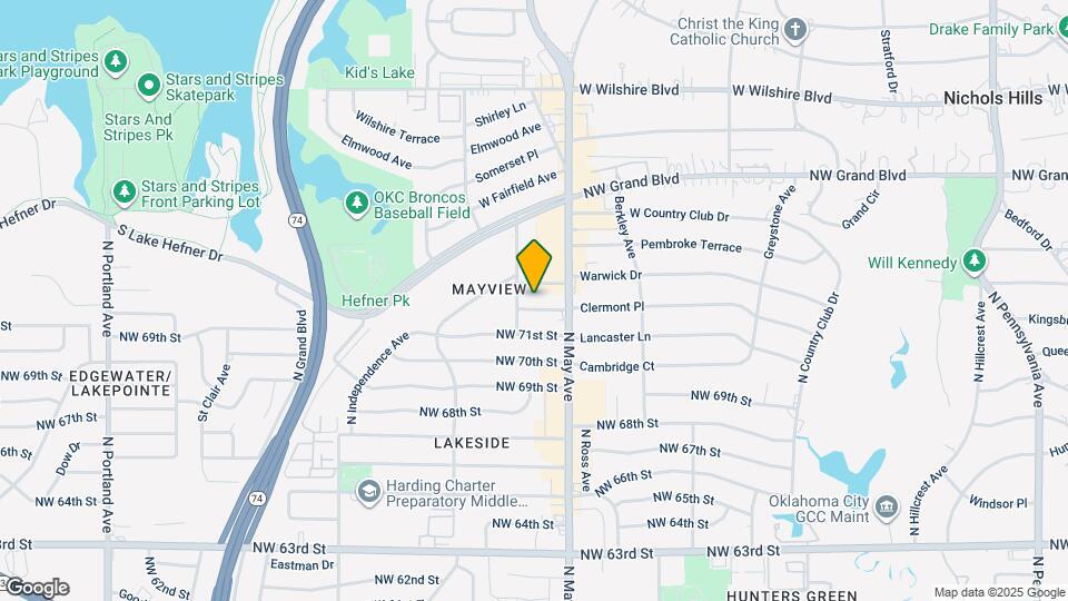 2923 NW 72nd St Map and Location Details
