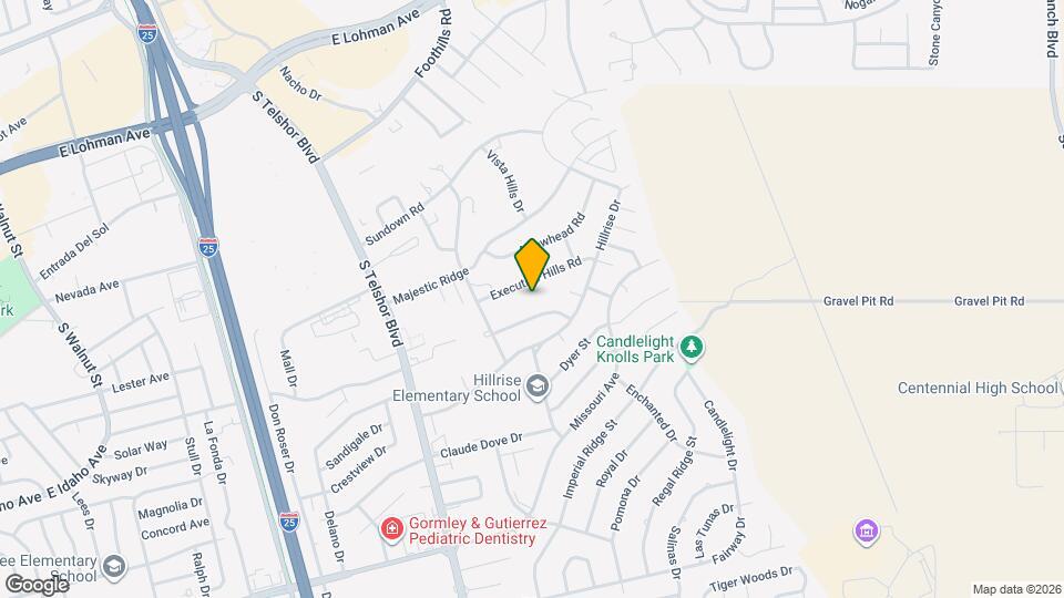 3113 Las Placitas Rd Map and Location Details