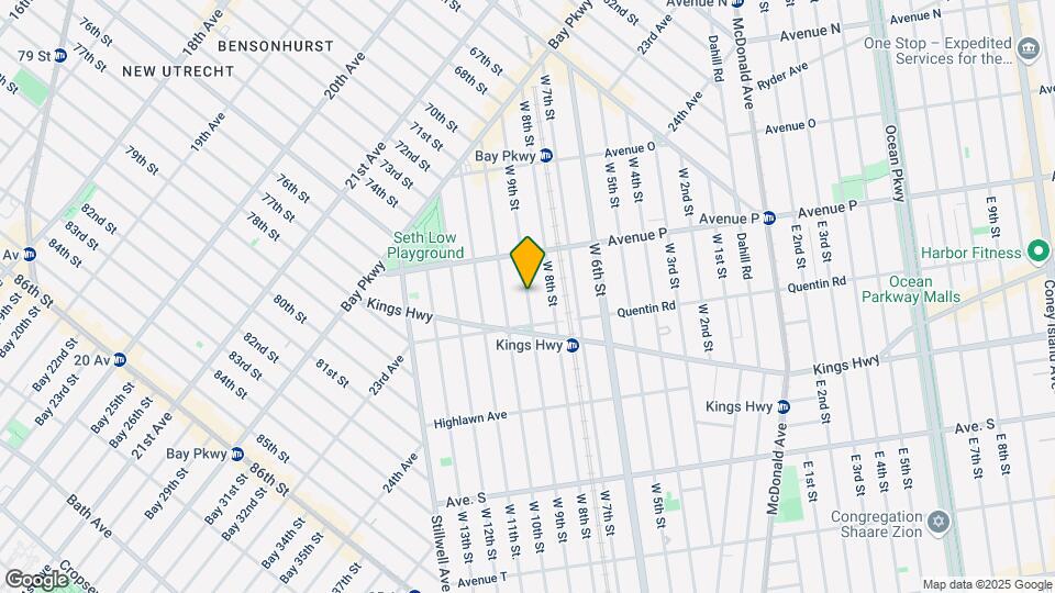 1657 W 9th St Map and Location Details