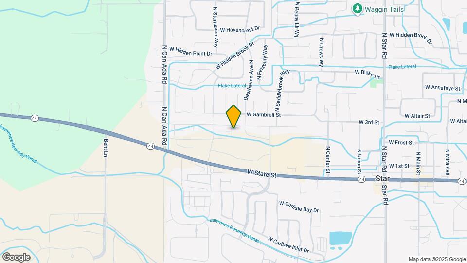 350 N Lagrasse Ln Map and Location Details