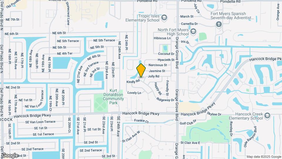 1032 Ridgeway Dr Map and Location Details