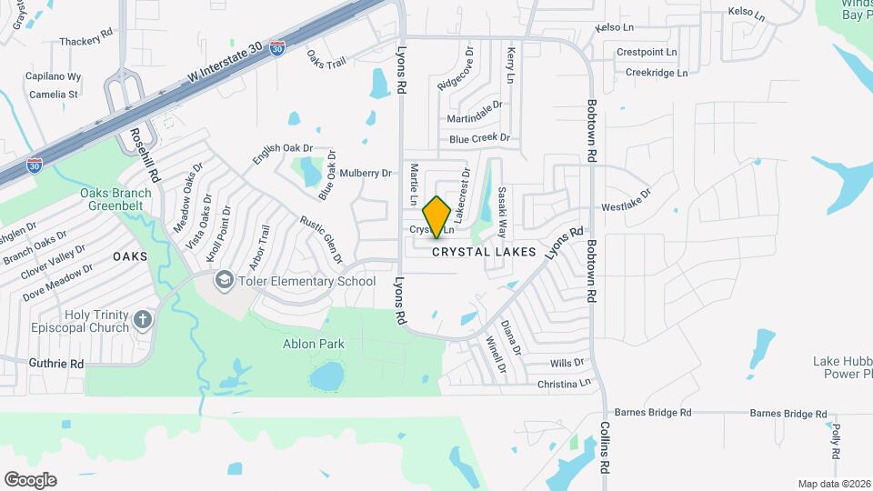 4201 Baccarat Dr Map and Location Details