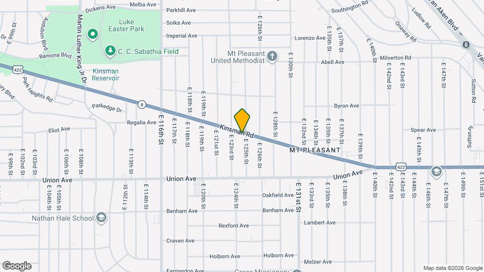 12406 Kinsman Rd Mapa y Detalles de la Ubicación