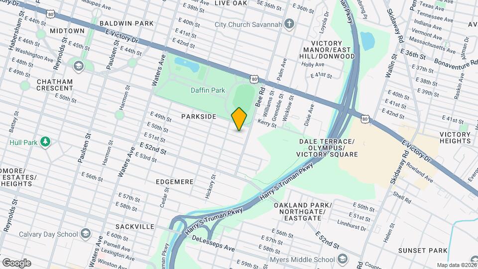 1511 E 48th St Map and Location Details