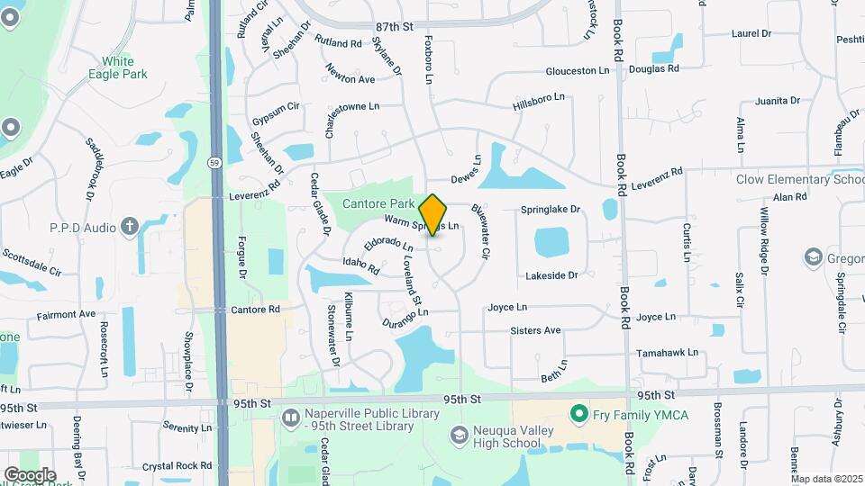 2415 Eldorado Ct Map and Location Details