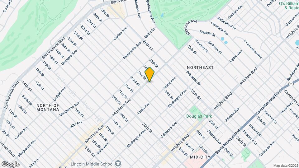 805 23rd Street Map and Location Details