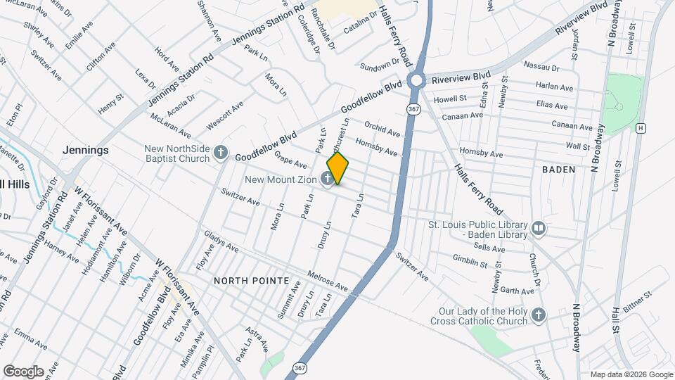 1637 McLaran Ave, Unit 1st Floor Map and Location Details